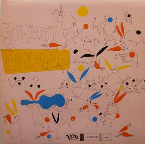 Johnny Hodges & His Orchestra The Rabbits Work On Verve - Vol. 2 LP/1981/Jazz/France/Nm