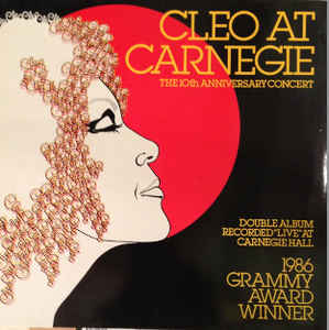 Cleo Laine 'Cleo At Carnegie The 10th Anniversary Concert' 2LP/1984/Jazz/Germany/Nm Cleo Laine 'Cleo At Carnegie The 10th Anniversary Concert' 2LP/1984/Jazz/Germany/Nm