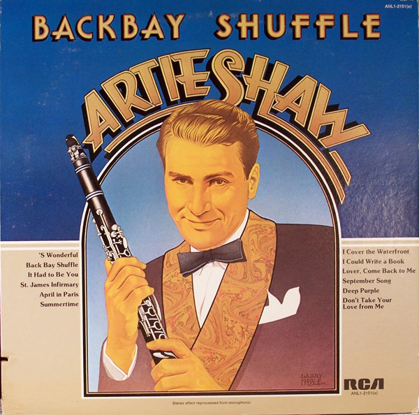 Artie Shaw 'Backbay Shuffle' LP/1977/Jazz/US/Nm Artie Shaw 'Backbay Shuffle' LP/1977/Jazz/US/Nm