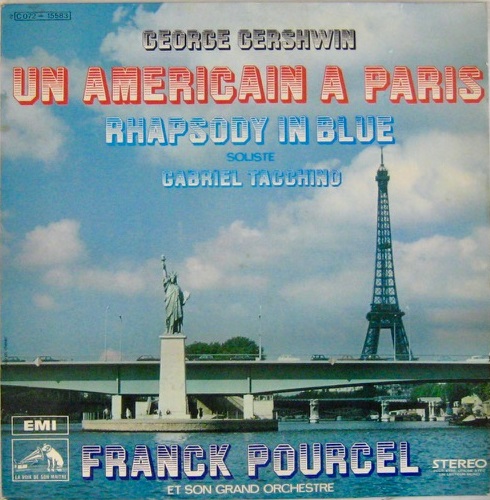 Franck Pourcel Et Son Grand Orchestre George Gershwin, Gabriel Tacchino  LP/1971/Jazz/Italy/Nm