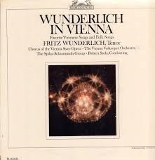 Fritz Wunderlich Wunderlich In Vienna LP/1966/Classical/US/Nm