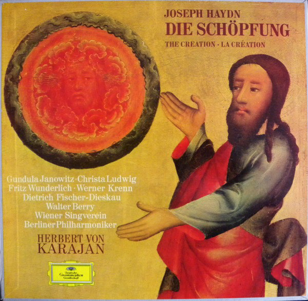 Joseph Haydn, Herbert von Karajan 'Die Schopfung, The Creation' 2LP/1980/Classical/Germany/Nm