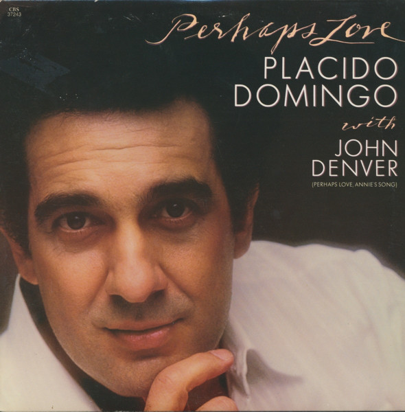 Placido Domingo With John Denver 'Perhaps Love' LP/1981/Pop/Yugoslavia/Nm Placido Domingo With John Denver 'Perhaps Love' LP/1981/Pop/Yugoslavia/Nm