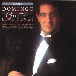 Placido Domingo Greatest Love Songs LP/1988/Classical/Holland/Nm
