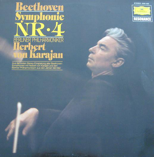 Ludwig van Beethoven, Herbert von Karajan 'Symphonie Nr. 4' LP/1982/Classical/Germany/Nm Ludwig van Beethoven, Herbert von Karajan 'Symphonie Nr. 4' LP/1982/Classical/Germany/Nm