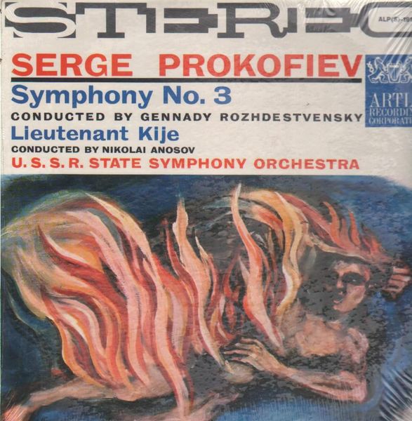 Сергей Прокофьев, Геннадий Рождественский 'Symphony No. 3, Lieutenant Kije' LP/1961/Classical/US/Nm Сергей Прокофьев, Геннадий Рождественский 'Symphony No. 3, Lieutenant Kije' LP/1961/Classical/US/Nm