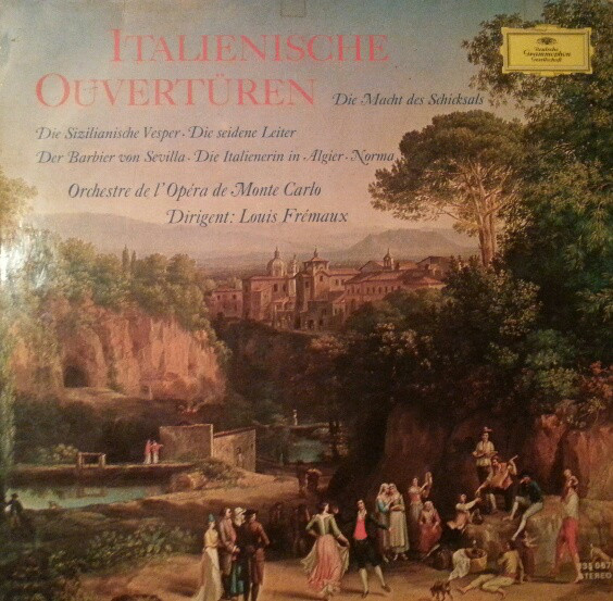 Orchestre National De LOpera De Monte-Carlo Italienische Ouverturen LP/1978/Classical/Germany/Nm