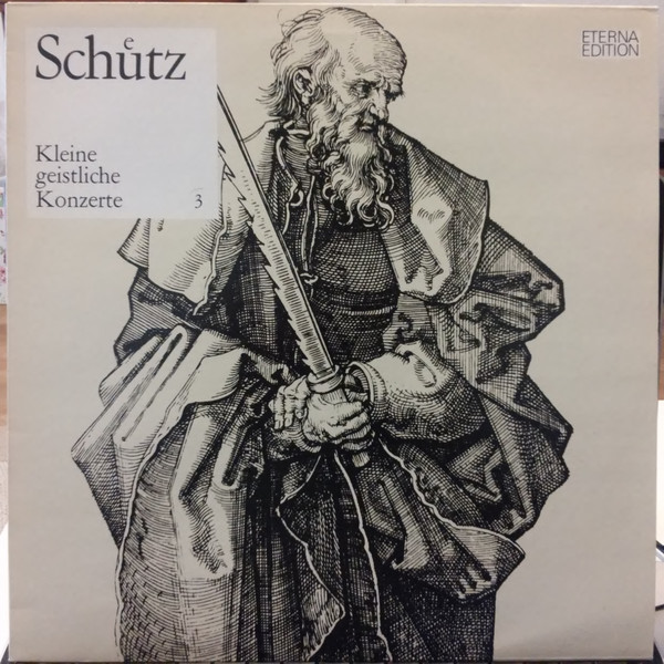 Heinrich Schuetz 'Kleine Geistliche Konzerte 3' LP/1974/Classical/Germany/Nm