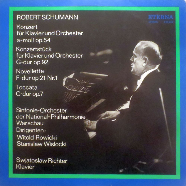 Robert Schumann, ��������� ������ Konzert Fur Klavier Und Orchester LP/1976/Classical/Germany/Nm