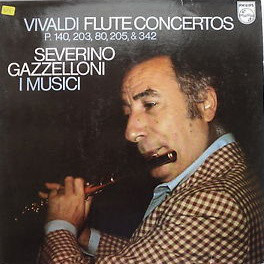 Antonio Vivaldi, Severino Gazzelloni, I Musici 'Vivaldi Flute Concertos' LP/1974/Classica/Holland/Nm Antonio Vivaldi, Severino Gazzelloni, I Musici 'Vivaldi Flute Concertos' LP/1974/Classica/Holland/Nm