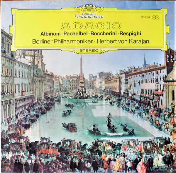 Tomaso Albinoni, Herbert von Karajan Adagio LP/1973/Classical/Germany/Nm