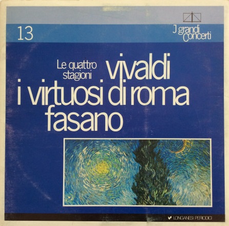 Antonio Vivaldi, Renato Fasano 'Le Quattro Stagioni' LP/1982/Classical/Italy/Nm