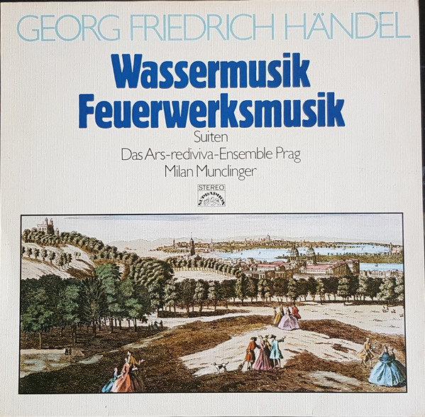 Georg Friedrich Handel, Ars Rediviva Ensemble Wassermusik, Feuerwerksmusik LP/1974/Clas/Germany/Nm
