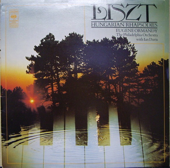 Franz Liszt, Eugene Ormandy, Ivan Davis Hungarian Rhapsodies LP/1978/Classical/UK/Nm