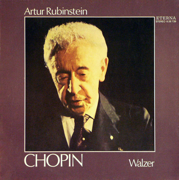 Frederic Chopin, Artur Rubinstein Walzer LP/1976/Classical/Germany/Nm