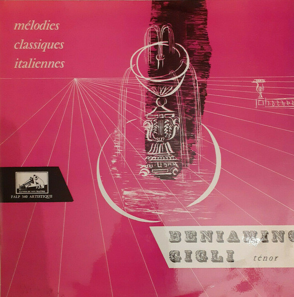 Beniamino Gigli 'Italian Classic Songs Of The 17th And 18th Century' LP/1978/Classical/France/Nm Beniamino Gigli 'Italian Classic Songs Of The 17th And 18th Century' LP/1978/Classical/France/Nm