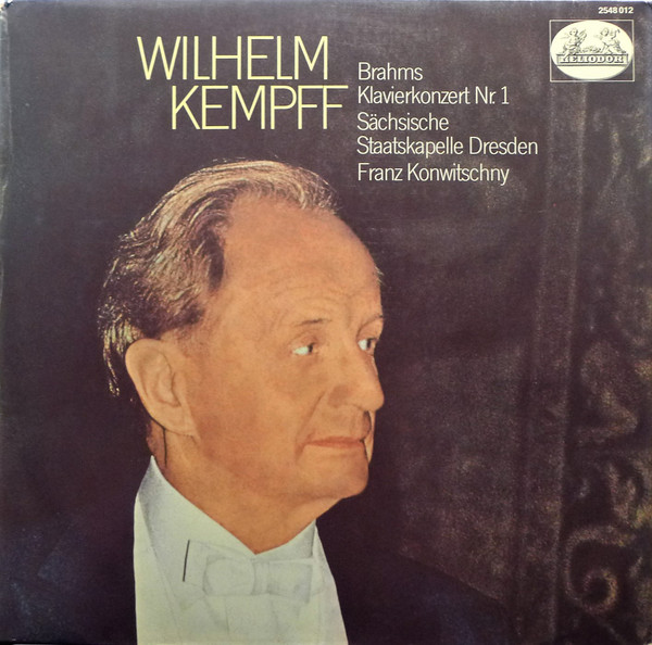 Johannes Brahms, Wilhelm Kempff Klavierkonzert Nr. 1 LP/1980/Classical/Germany/Nm