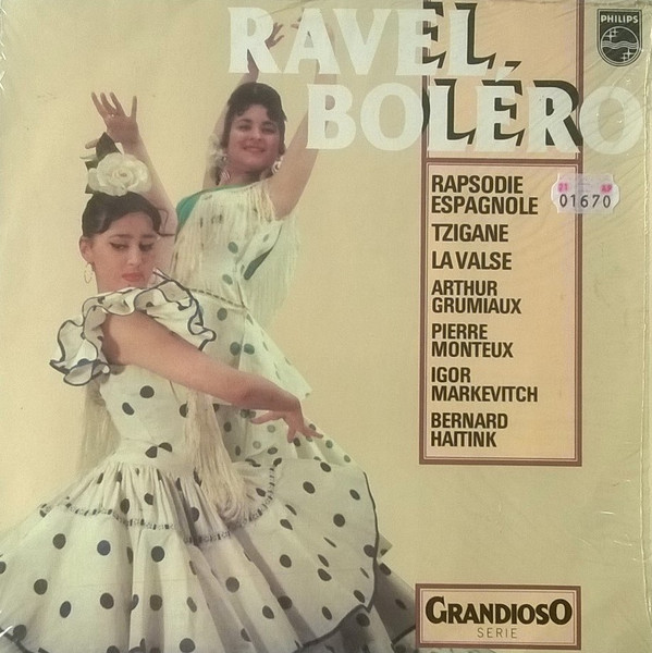 Maurice Ravel, Arthur Grumiaux 'Bolero, Rapsodie Espagnole, La Valse' LP/1985/Classical/Holland/Nm Maurice Ravel, Arthur Grumiaux 'Bolero, Rapsodie Espagnole, La Valse' LP/1985/Classical/Holland/Nm