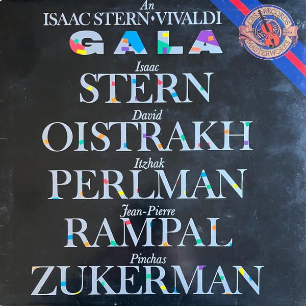 Isaac Stern, Antonio Vivaldi 'An Isaac Stern, Vivaldi Gala' LP/1983/Classical/Holland/Nm