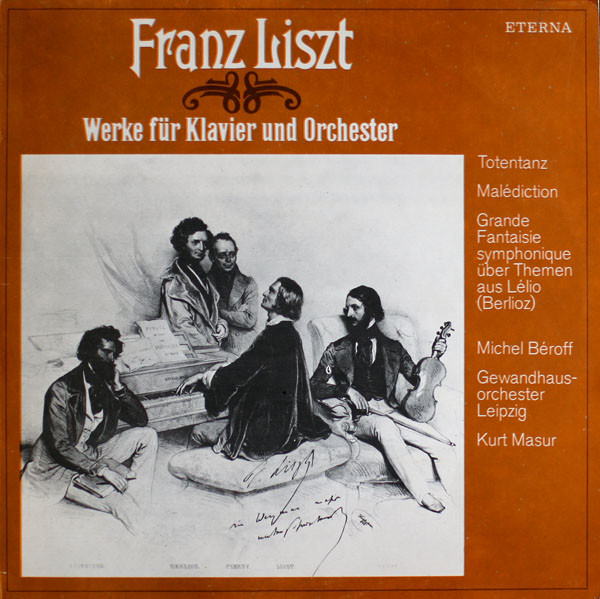 Franz Liszt, Michel Beroff, Kurt Masur Werke Fur Klavier Und Orchester LP/1981/Classica/Germany/Nm