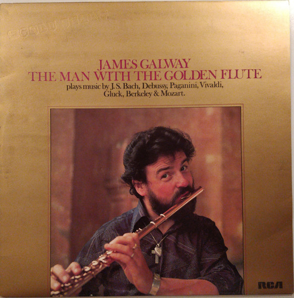 James Galway The Man With The Golden Flute LP/1978/Classical/UK/Nm
