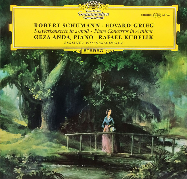 Robert Schumann, Edvard Grieg, Geza Anda Klavierkonzerte LP/1967/Classical/Germany/Nm