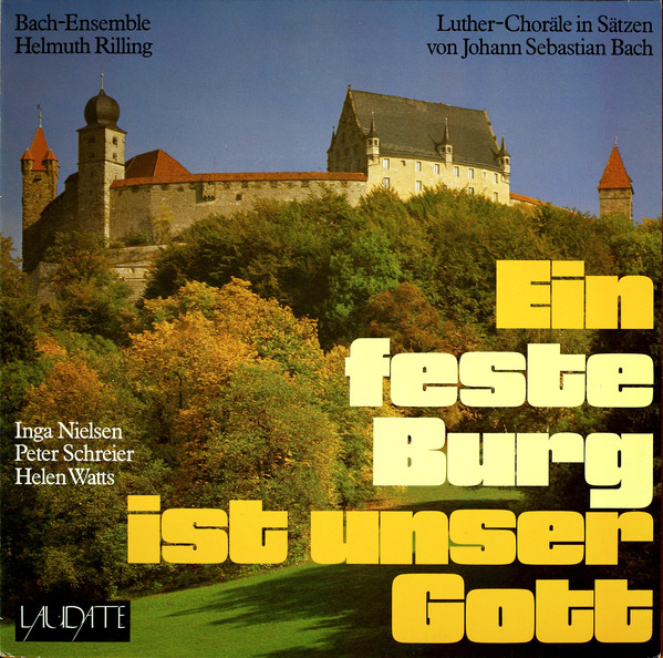 Helmuth Rilling, Bach-Ensemble Ein Feste Burg Ist Unser Gott LP/1980/Classical/Germany/Nm