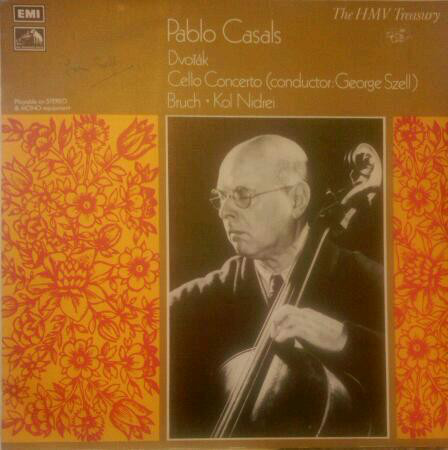 Pablo Casals, Antonin Dvorak, Max Bruch, George Szell Cello Concerto LP/1972/Classical/UK/Nm