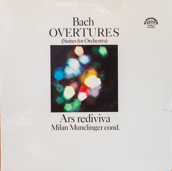 Johann Sebastian Bach, Ars Rediviva, Milan Munclinger 'Overtures' 2LP/1976/Classical/Czech/Nm Johann Sebastian Bach, Ars Rediviva, Milan Munclinger 'Overtures' 2LP/1976/Classical/Czech/Nm