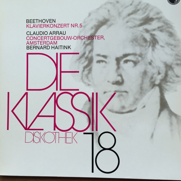 Ludwig van Beethoven, Claudio Arrau Piano Concerto No.5 LP/1978/Classical/Germany/Nm