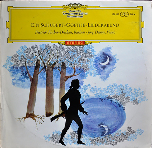 Franz Schubert 'Ein Schubert-Goethe-Liederabend' LP/1961/Classical/Germany/Nm