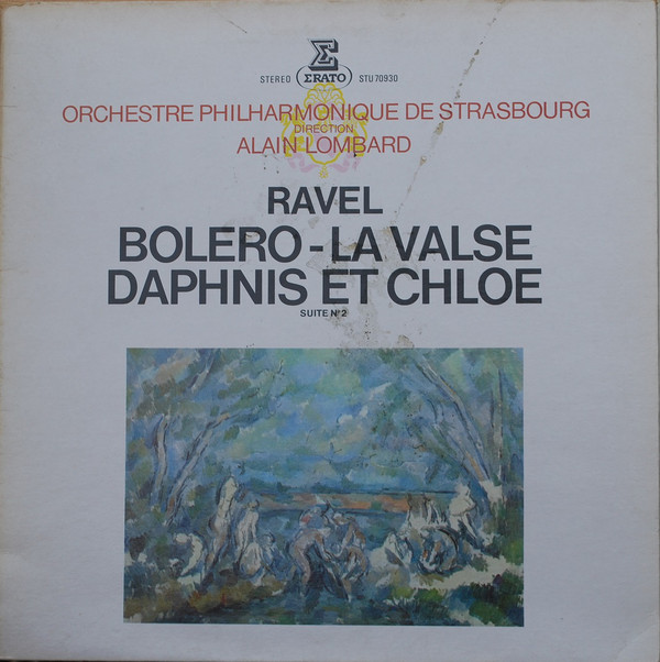 Maurice Ravel, Alain Lombard Bolero, La Valse, Daphnis Et Chloe Suite LP/1980/Classical/Germany/Nm