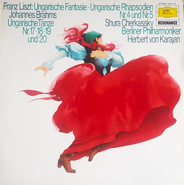 Franz Liszt, Johannes Brahms, Herbert von Karajan Hungarian Fantasia LP/1976/Classical/Germany/Nm