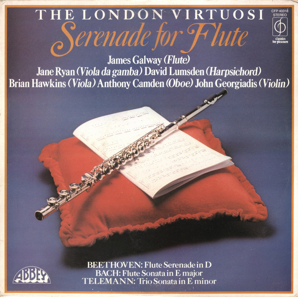 James Galway, The London Virtuosi Serenade For Flute LP/1980/Classic/UK/Nm
