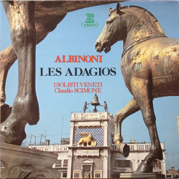 Tomaso Albinoni, Solisti Veneti, Claudio Scimone Les Adagios LP/1981/Classical/France/Nm