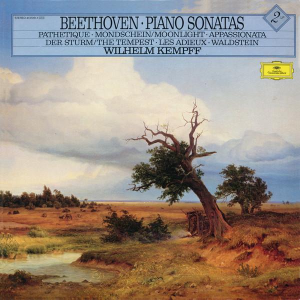 Ludwig van Beethoven, Wilhelm Kempff 'Piano Sonatas' 2LP/1965/Classical/Germany/Nm Ludwig van Beethoven, Wilhelm Kempff 'Piano Sonatas' 2LP/1965/Classical/Germany/Nm