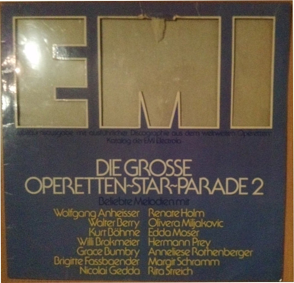 Various 'Die Grose Opern Star Parade 2' LP/Classica/Germany/Nm