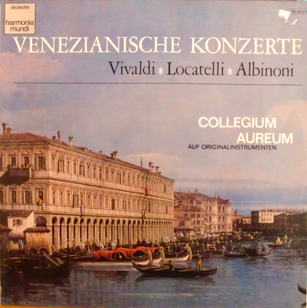 Antonio Vivaldi, Collegium Aureum 'Venezianische Konzerte' LP/1980/Classical/Germany/Nm Antonio Vivaldi, Collegium Aureum 'Venezianische Konzerte' LP/1980/Classical/Germany/Nm