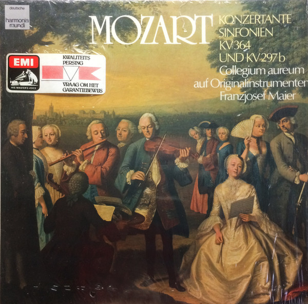 Wolfgang Amadeus Mozart, Collegium Aureum 'Konzertante Sinfonien' LP/1979/Classical/Germany/Nm Wolfgang Amadeus Mozart, Collegium Aureum 'Konzertante Sinfonien' LP/1979/Classical/Germany/Nm