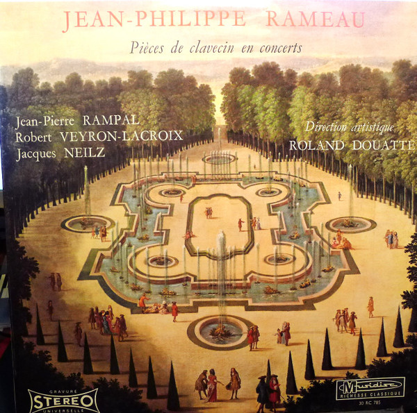 Jean-Philippe Rameau, Jean-Pierre Rampal Pieces De Clavecin En Concert LP/1978/Classical/France/Nm
