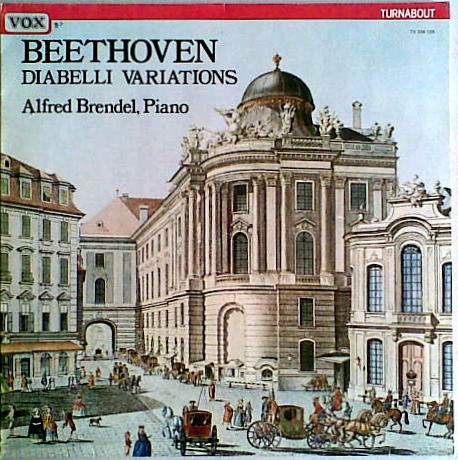 Ludwig van Beethoven, Alfred Brendel Diabelli Variations LP/1985/Classical/Holland/Nm