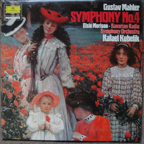 Gustav Mahler, Rafael Kubelik, Elsie Morison 'Symphony No.4 In G Major' LP/1980/Classical/Germany/Nm Gustav Mahler, Rafael Kubelik, Elsie Morison 'Symphony No.4 In G Major' LP/1980/Classical/Germany/Nm