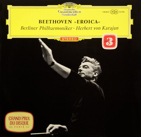 Ludwig Van Beethoven, Herbert von Karajan 'Symphonie Nr. 3 Eroica'LP/1964/Classic/Germany/Nm Ludwig Van Beethoven, Herbert von Karajan 'Symphonie Nr. 3 Eroica'LP/1964/Classic/Germany/Nm