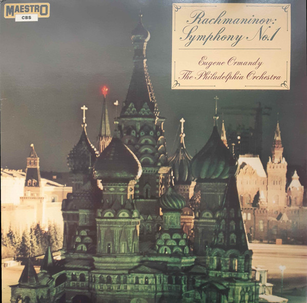 Сергей Рахманинов, Eugene Ormandy 'Symphony No. 1' LP/1980/Classical/UK/Nm Сергей Рахманинов, Eugene Ormandy 'Symphony No. 1' LP/1980/Classical/UK/Nm