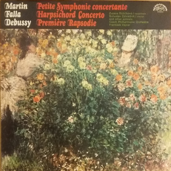 Frank Martin, Manuel De Falla, Claude Debussy Petite Symphonie ConcertantLP/1984/Classical/Czes/Nm