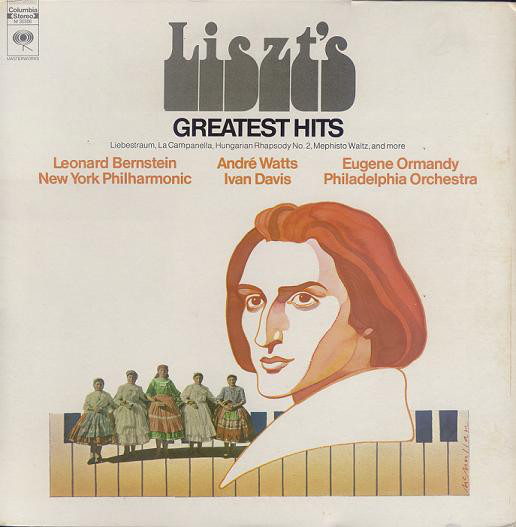 Franz Liszt, Leonard Bernstein 'Liszt Greatest Hits' LP/1971/Classical/Germany/Nm Franz Liszt, Leonard Bernstein 'Liszt Greatest Hits' LP/1971/Classical/Germany/Nm