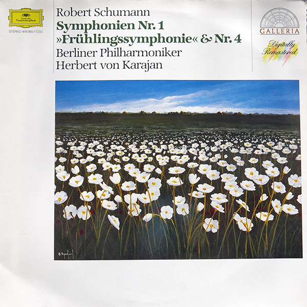 Robert Schumann, Herbert von Karajan 'Symphonien Nr.1 And Nr.4' LP/1986/Classical/Germany/Nm