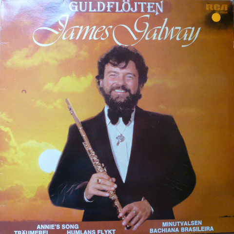 James Galway 'Guldflojten' LP/1980/Classical/Sweden/Nm James Galway 'Guldflojten' LP/1980/Classical/Sweden/Nm