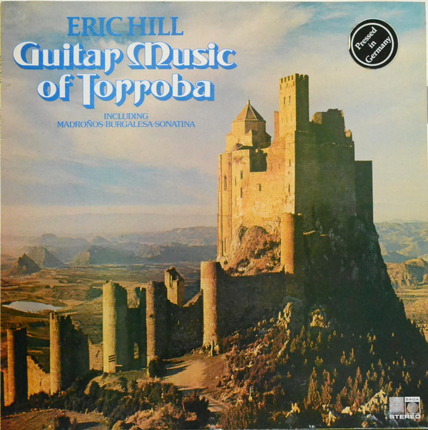 Eric Hill 'Gitar Music Of Torroba' LP/1979/Classical/Germany/Nm