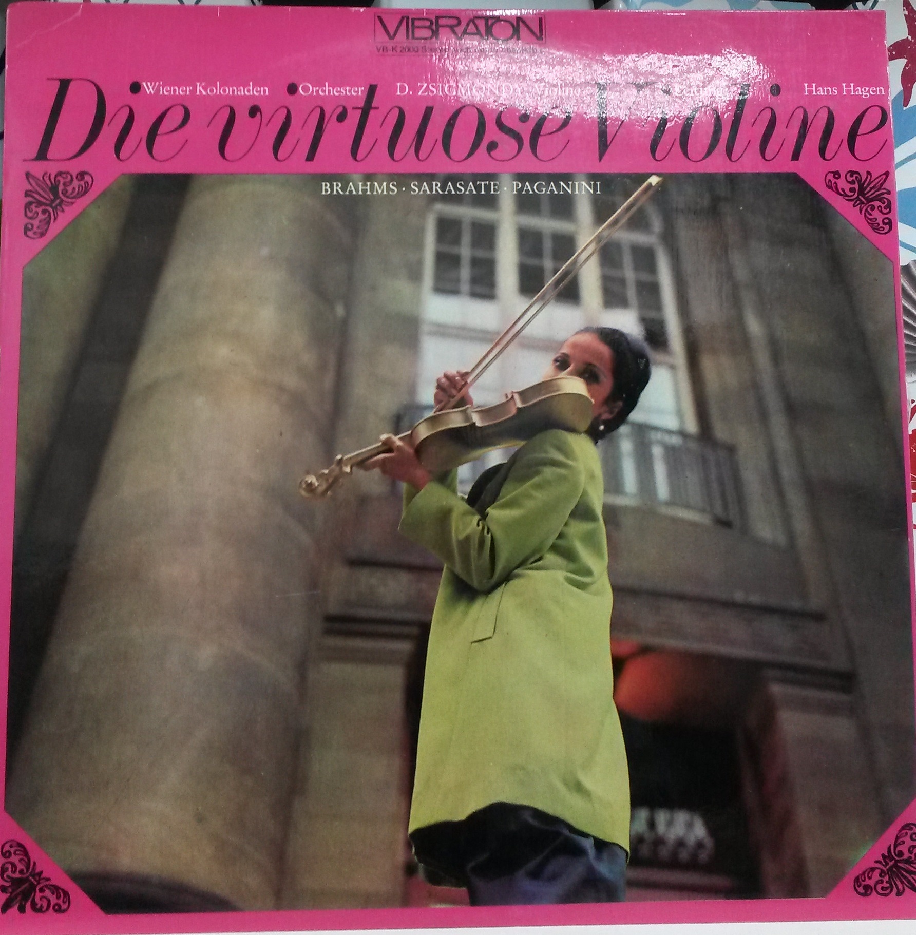 Denes Zsigmondy Die Virtuose Violine  LP/Classical/Italy/Nm